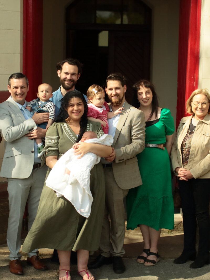 The Legion of Mary present at Afonso&rsquo;s baptism